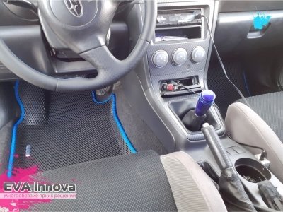 Коврики EVA 3D c бортами для Subaru Impreza III GH/GE 2007 - 2011