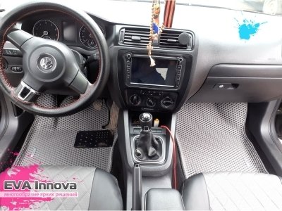 Коврики EVA 3D c бортами для Volkswagen Jetta V 2005 - 2011