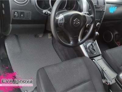 Коврики EVA 3D c бортами для Suzuki Grand Vitara II (5-и дверный) 2001 - 2005 